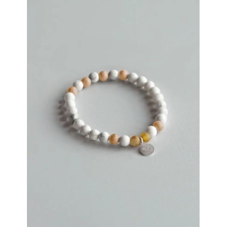 Spirit of OM - Armband Howlith
