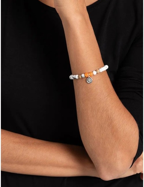 Spirit of OM - Armband Howlith