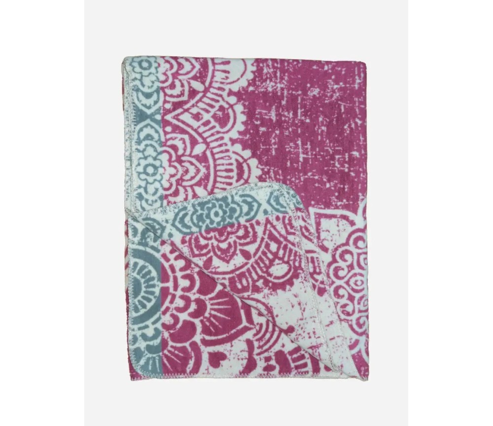 Spirit of OM - Kuscheldecke - beere