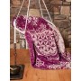 Spirit of OM - Kuscheldecke - beere