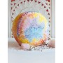 Spirit of OM - Meditationskissen rund - bunt