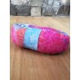 Spirit of OM - Meditationskissen Halbmond - pink/bunt