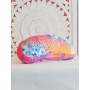 Spirit of OM - Meditationskissen Halbmond - pink/bunt