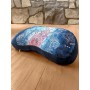 Spirit of OM - Meditationskissen Halbmond - indigo/peach