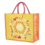 Spirit of OM - Jutetasche - gelb/orange/pink