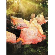 Spirit of OM - Bio Bettwäsche SUNRISE - orange / gelb