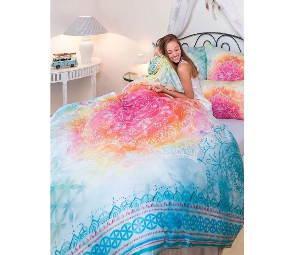 Spirit of OM - Bettwäsche Faszination - rainbow