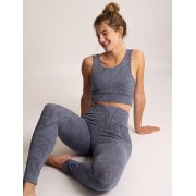 Spirit of OM - Yoga Leggings Guna - enzianblau