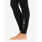 Spirit of OM - Yoga Leggings Madhya Maui - schwarz-natur