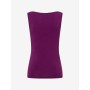 Spirit of OM - Tanktop Bambus high-neck - viola