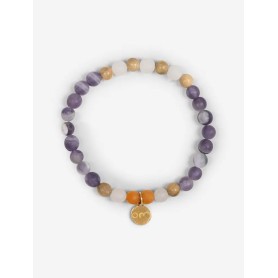 Spirit of OM - Armband Nandana Amethyst
