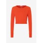 Spirit of OM - Crop Shirt langarm Jathara - harissa