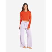 Spirit of OM - Crop Shirt langarm Jathara - harissa