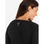 Spirit of OM - Crop Shirt langarm Jathara - schwarz