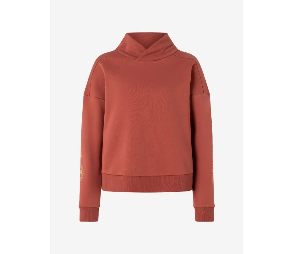 Spirit of OM - Lounge Sweater Sattva - erdrot