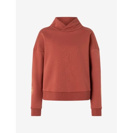 Spirit of OM - Lounge Sweater Sattva - erdrot