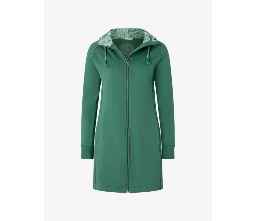 Spirit of OM - Longjacke Bala Karuna - waldgrün