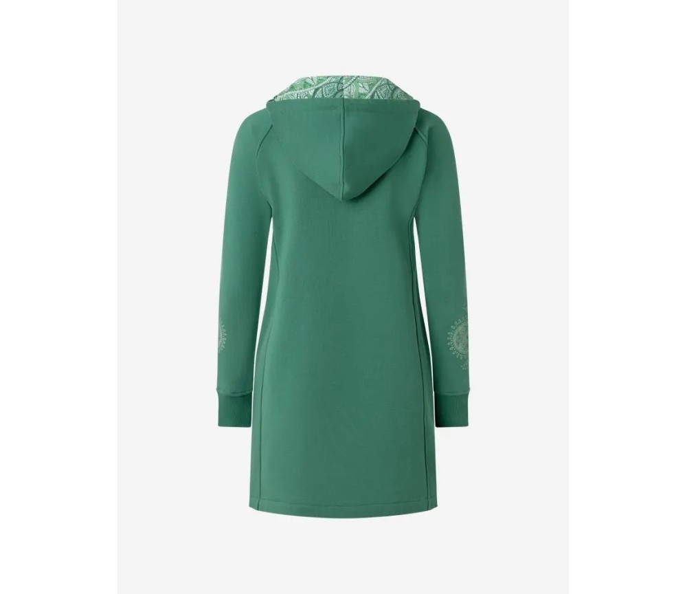 Spirit of OM - Longjacke Bala Karuna - waldgrün