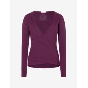 Spirit of OM - Wickeltop Abala Baumwolle - viola