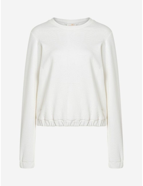 Spirit of OM - Jacquard Sweater Gati - creme