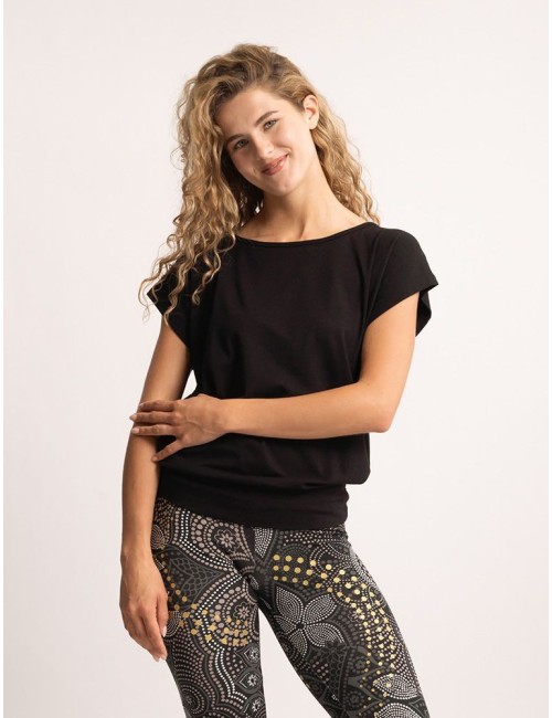 Spirit of OM - Shirt Jangama - schwarz