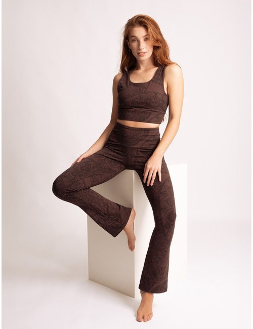 Spirit of OM - Yoga Hose Guna - braun