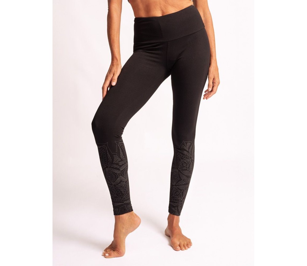 Spirit of OM - Yoga Leggings indu - schwarz