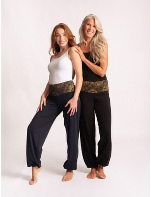 Spirit of OM - Yoga Hose Bali - tiefblau