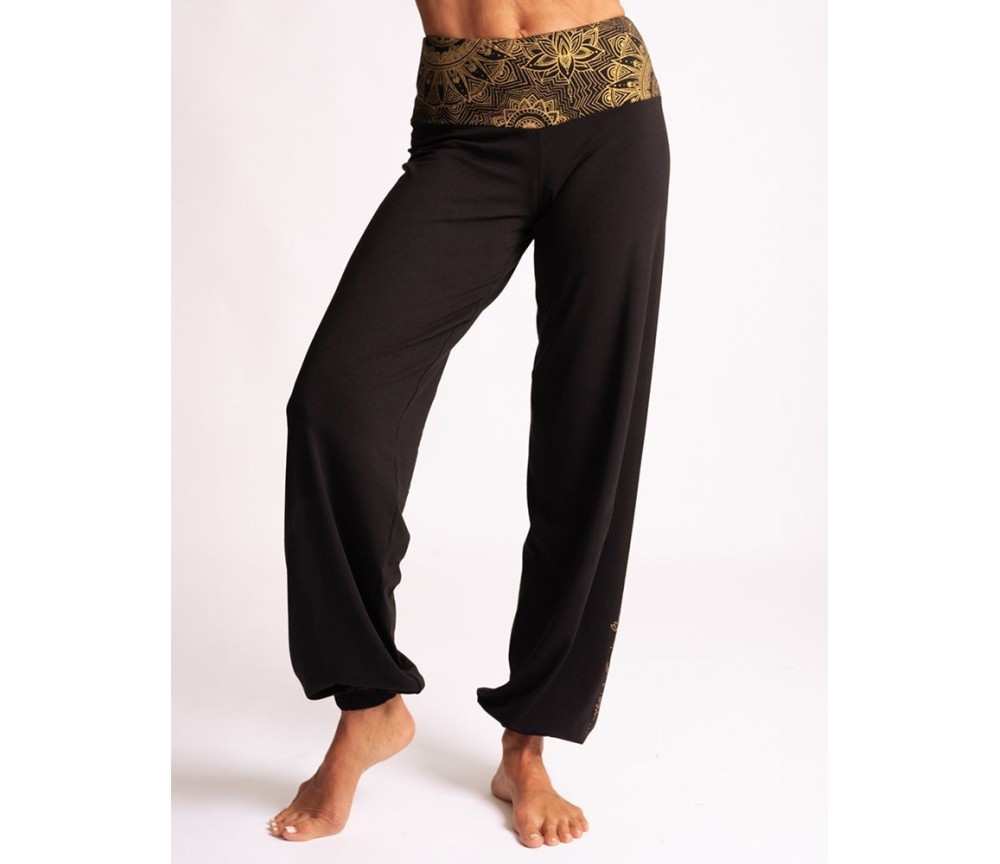 Spirit of OM - Yoga Hose Bali - schwarz