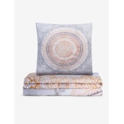 Spirit of OM - Bio-Bettwäsche Soulshine - white/indian-beach