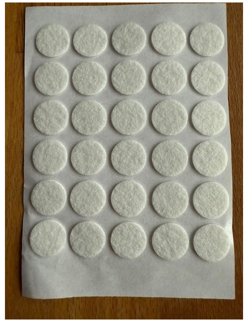 NEU:  Filzklebepads 120 er Pack - für Healy Gerät - Ohr-Elektrodenverbindungskabel