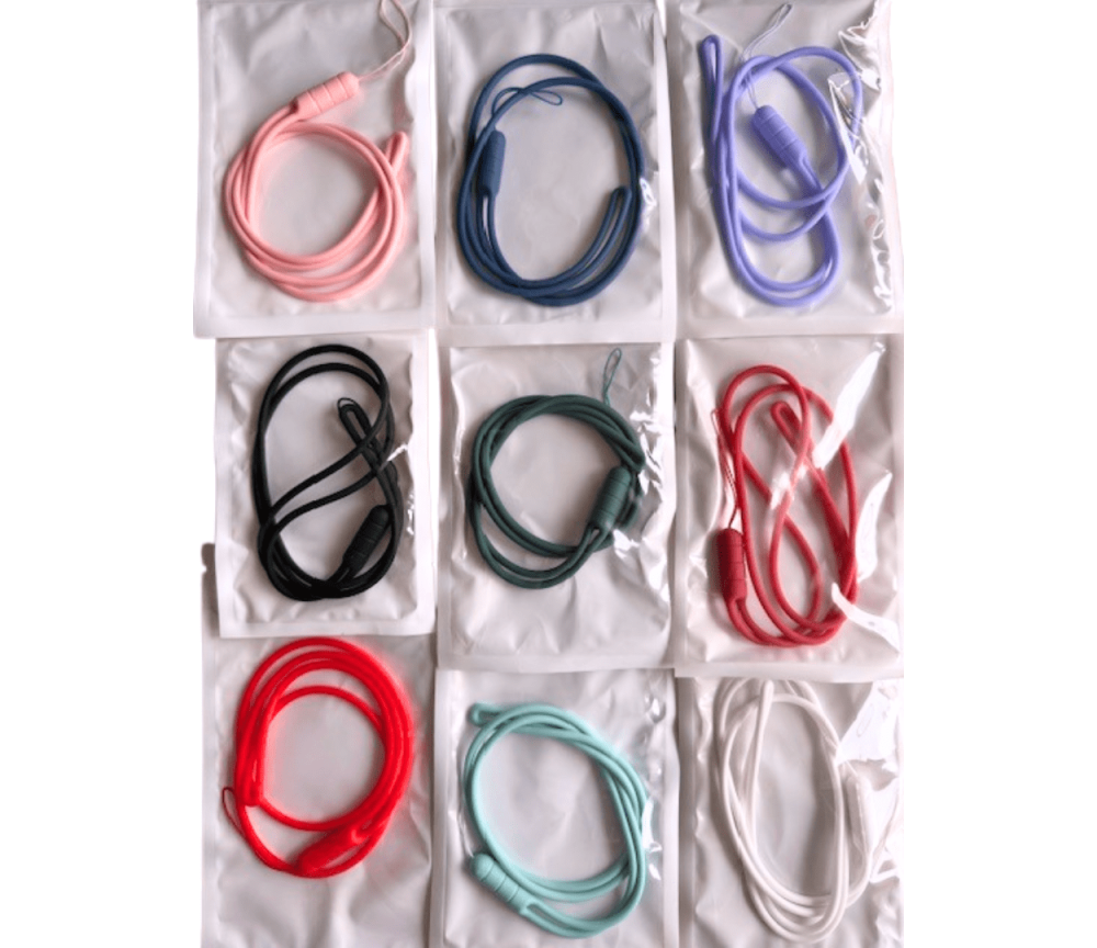 Healy - Befestigungsband, Schnur, Halsband aus Silikon versch. Farben- fürs Healy Gerät