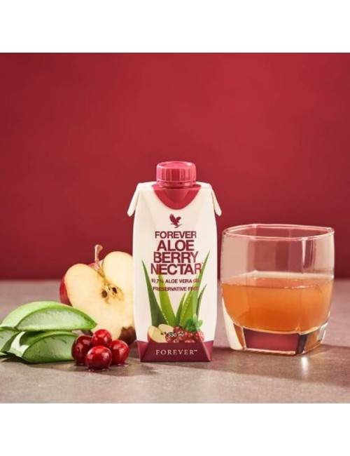 Forever - Forever Aloe Berry Nectar™ -  Aloedrink mit Cranberrys & Äpfeln - 12 x 0,33 Liter