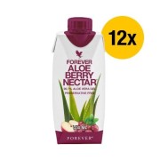 Forever - Forever Aloe Berry Nectar™ - Aloedrink mit Cranberrys & Äpfeln - 12 x 0,33 Liter