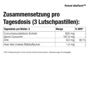 Forever - 10 x Forever AloeTurm™ - Revolutionärer Boost mit Zink, Kurkuma und Aloe Vera - 10 x 10 Lutschpastillen