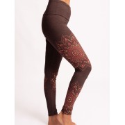 Spirit of OM - Yoga Leggings Chaya - tiefrot