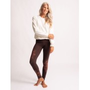 Spirit of OM - Yoga Leggings Chaya - tiefrot