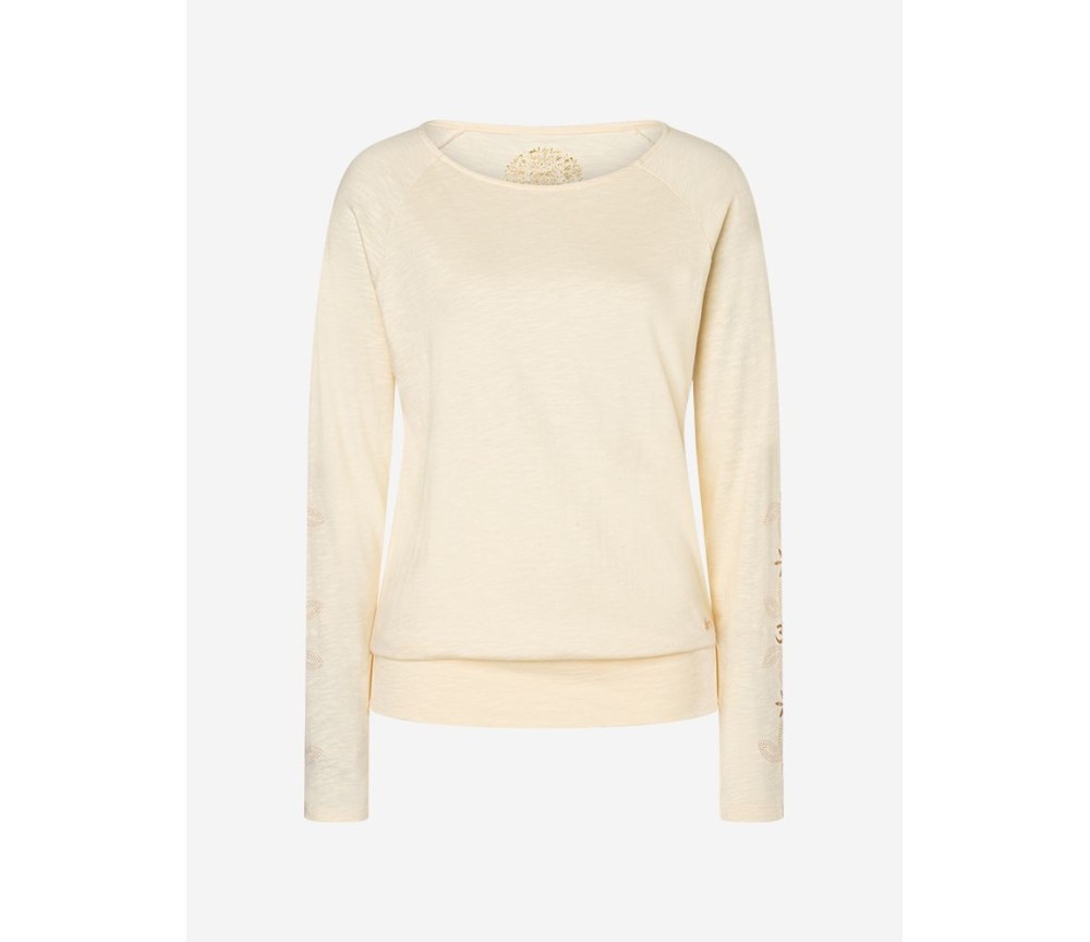 Spirit of OM - Longsleeve Shirt Priya - creme