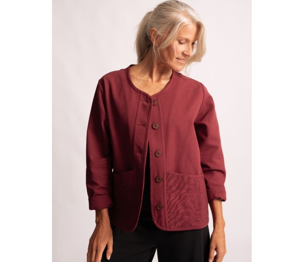 copy of copy of Spirit of OM - Sweatjacke Maui Nava - schwarz