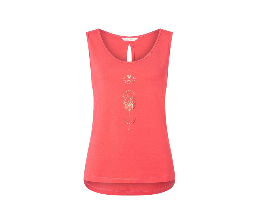Spirit of OM - Tanktop Vahita - coral