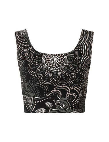 Spirit of OM - Yoga Bra Hatha Maui - schwarz-natur