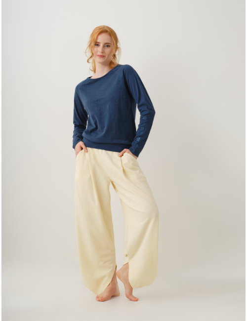 Spirit of OM - Longsleeve Shirt Priya - tiefsee