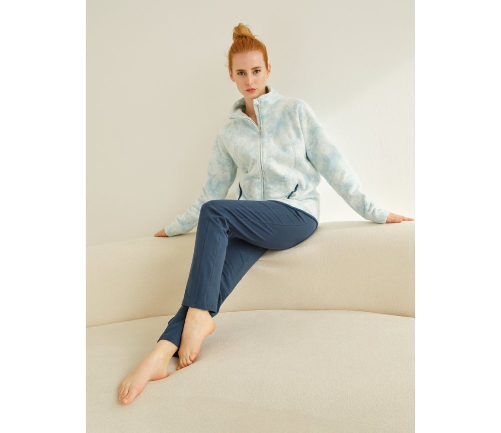 copy of copy of copy of Spirit of OM - Sweatjacke Maui Nava - schwarz