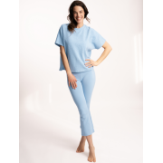 copy of Spirit of OM - Shirt Eka Padma - tiefblau