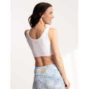 Spirit of OM - Yoga Bra Padma - weiß