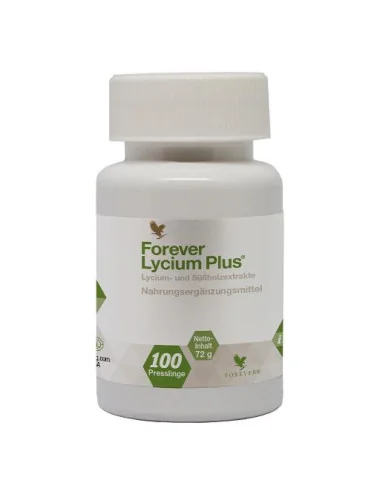 Forever - Forever Lycium Plus® - Nahrungsergänzungsmittel mit Lycium- und Süßholzwurzelextrakt - 100 Presslinge