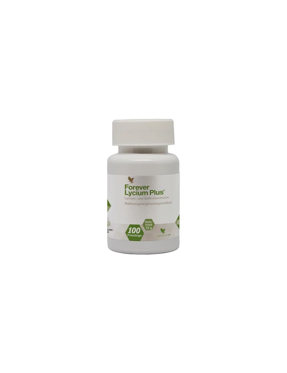 Forever - Forever Lycium Plus® - Nahrungsergänzungsmittel mit Lycium- und Süßholzwurzelextrakt - 100 Presslinge