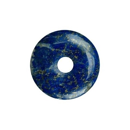 Donut rund - Lapis Lazuli A Qualität - 40 mm