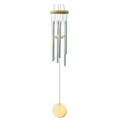 Hängende Dekoration - Windspiel - mit 5 Klangstäben - ca. 45cm Länge