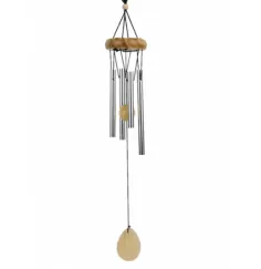 Hängende Dekoration - Windspiel - Mini - mit 4 Klangstäben ca. 15cm Länge